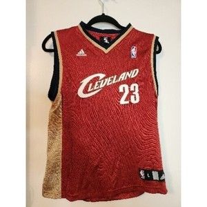 Adidas Cleveland Cavaliers LeBron James Jersey Size Youth Large